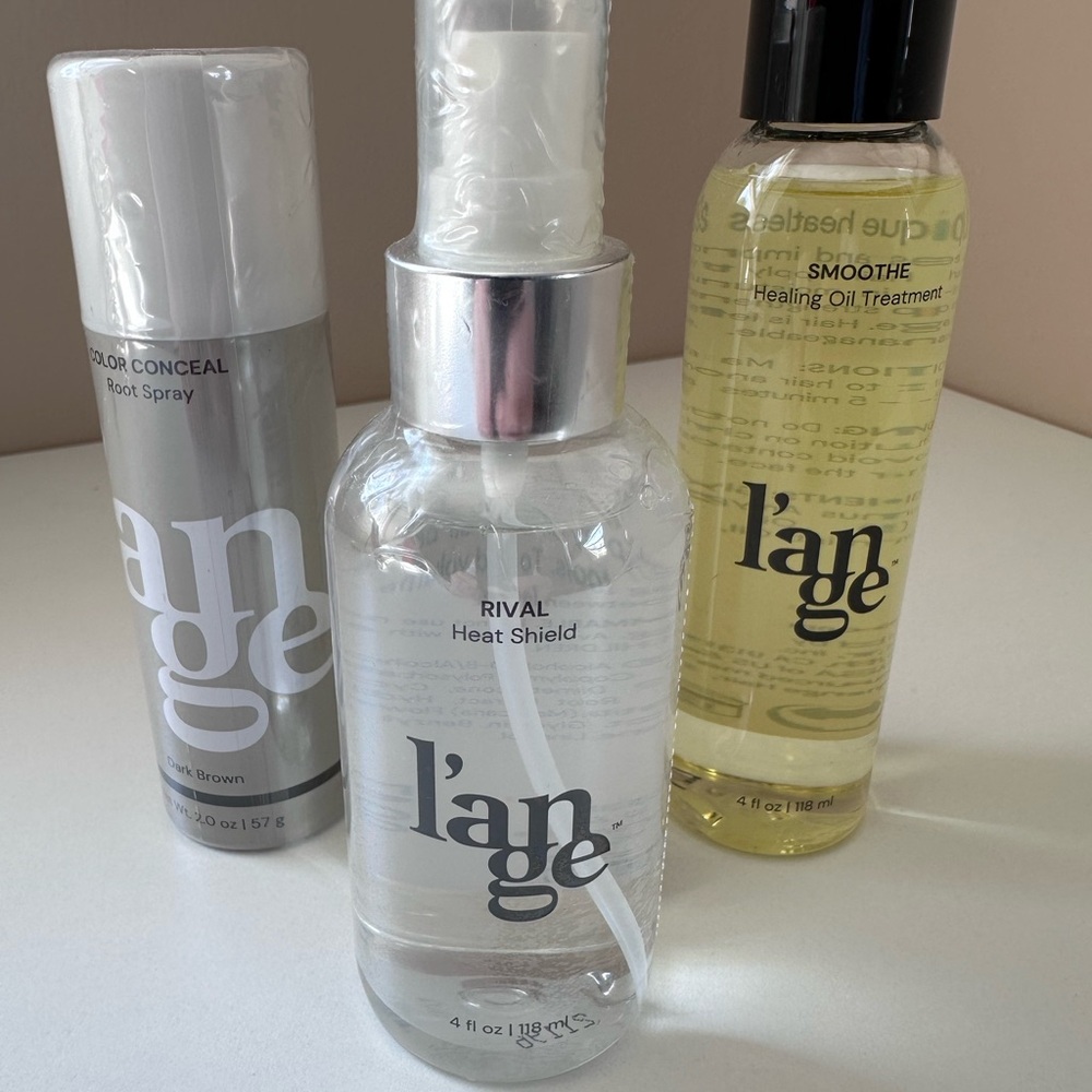 l'ange Rival Heat Shield, Color Conceal , Smoothe Healing Oil Treatment